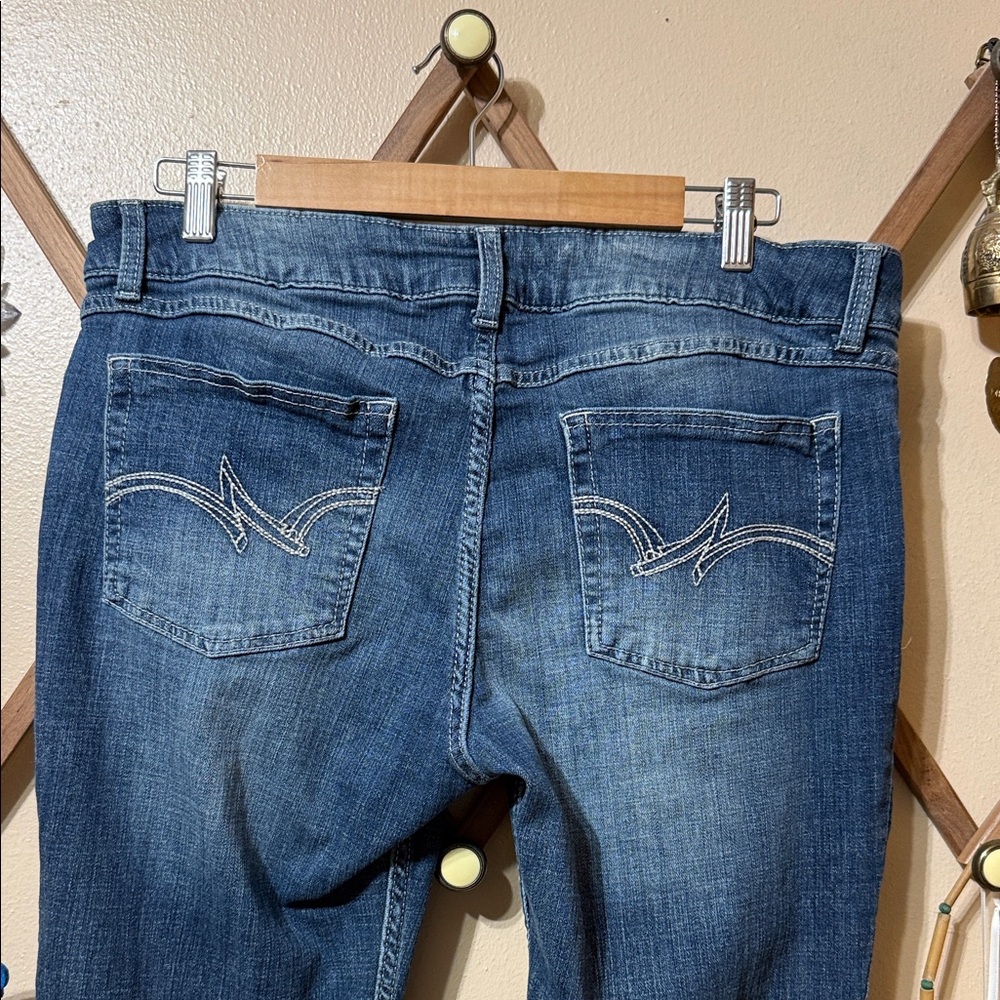 Wrangler Indigo Straight Leg Jeans - Picture 5 of 7